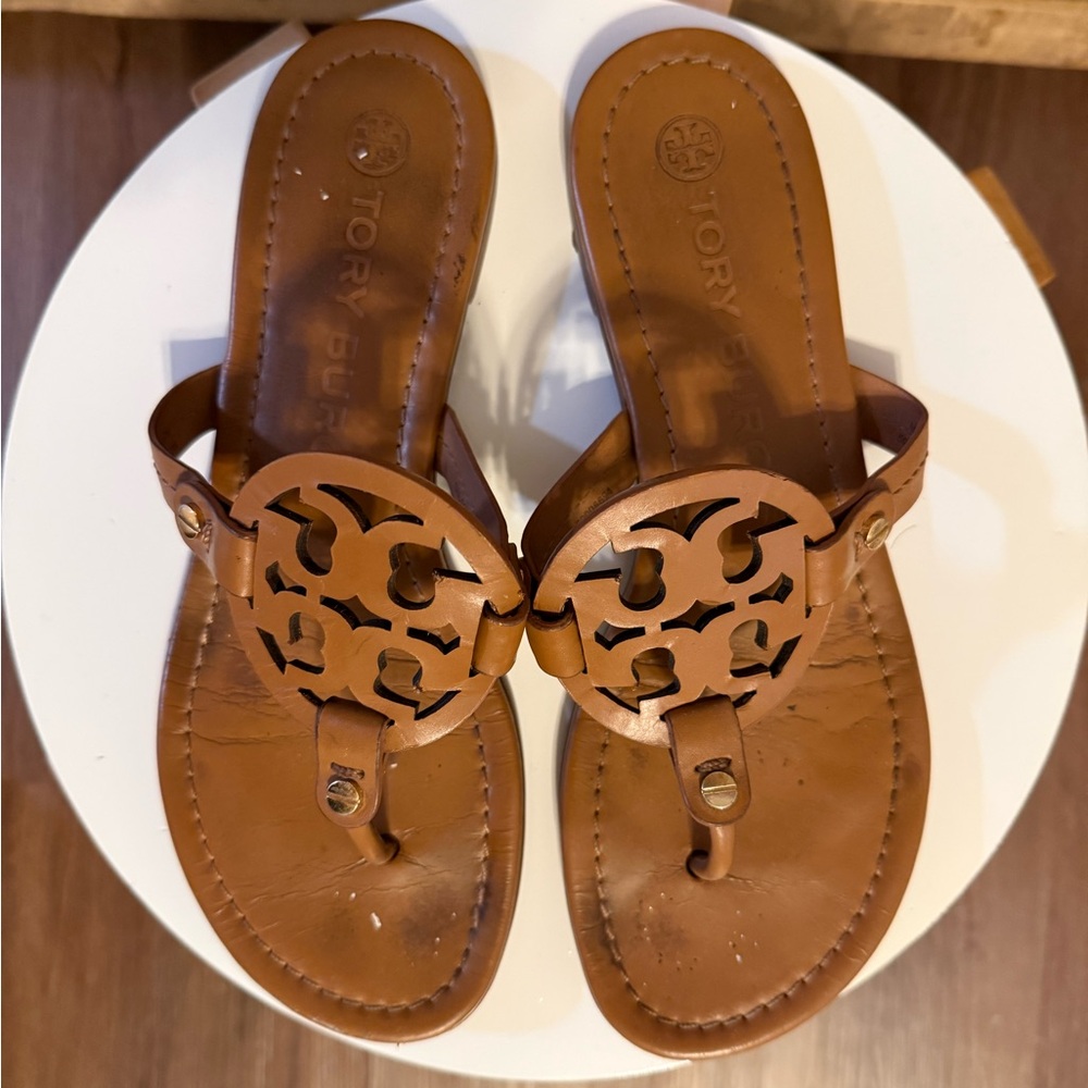 Tory Burch Miller Leather Sandals
